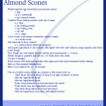 almond-scones